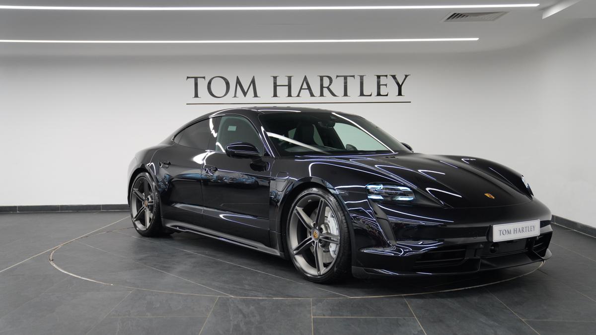 Used 2022 Porsche Taycan Turbo VAT Qualifying with Delivery Miles at Tom Hartley