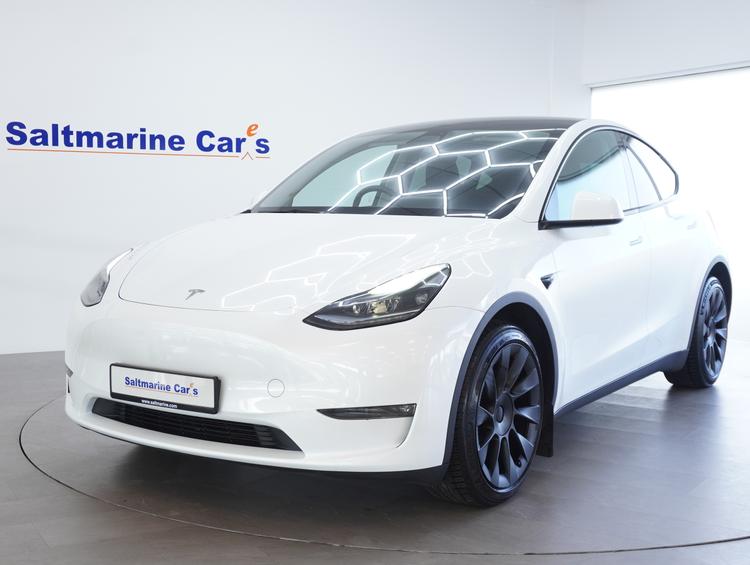 Used 2023 TESLA Model Y (Dual Motor) Long Range SUV 5dr Electric Auto 4WDE (384 bhp) White at #sitename#