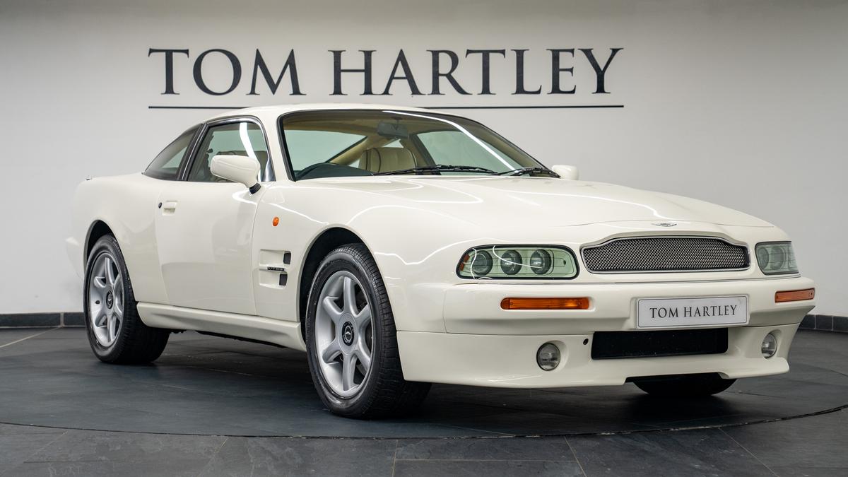 Used 1999 Aston Martin V8 Coupe Snowdon White at Tom Hartley