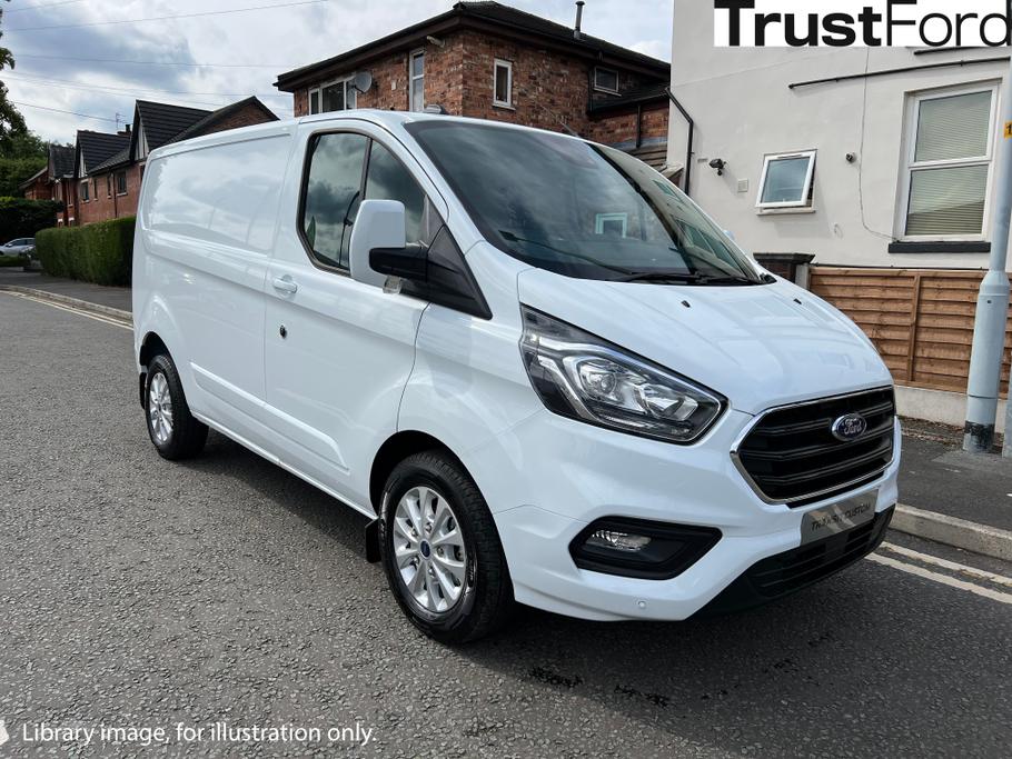 ford transit custom white