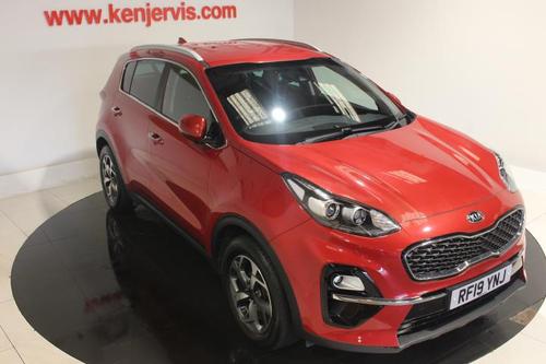 Used 2019 Kia Sportage 1.6 CRDi 2 SUV 5dr Diesel DCT Euro 6 (s/s) (134 bhp) Red at Ken Jervis