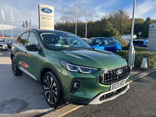 Used 2025 Ford Kuga 2.5 PHEV ACTIVE 243PS PLUG-IN HYBRID AUTO MEGA SPEC LOW MILEAGE Bursting Green at Lawtons of Tadcaster