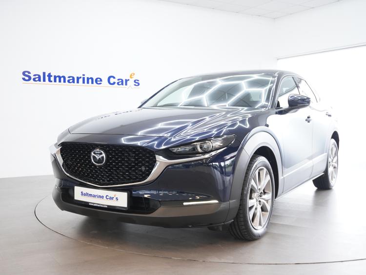 Used 2023 Mazda CX-30 GT Sport (122 ps) Deep Crystal Blue at #sitename#