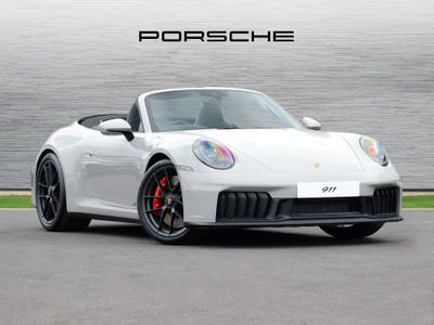 2025 PORSCHE 911 3.6 T-Hybrid 992 Carrera GTS Convertible 2dr Petrol Hybrid PDK Euro 6 (s/s) (541 ps) at JCT600