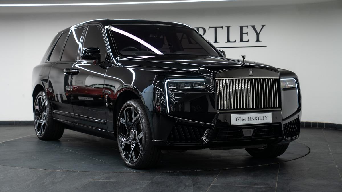 Used 2025 Rolls-Royce Cullinan Series II Black Badge Diamond Black Metallic at Tom Hartley