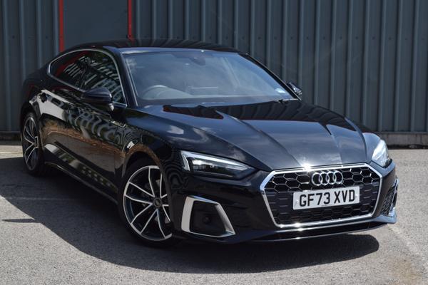 Used 2023 Audi A5 35 TFSI S Line 5dr S Tronic Black at SERE Motors