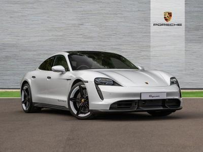 2023 PORSCHE Taycan Performance Plus 93.4kWh Turbo S Saloon 4dr Electric Auto 4WD (11kW Charger) (761 ps) at JCT600