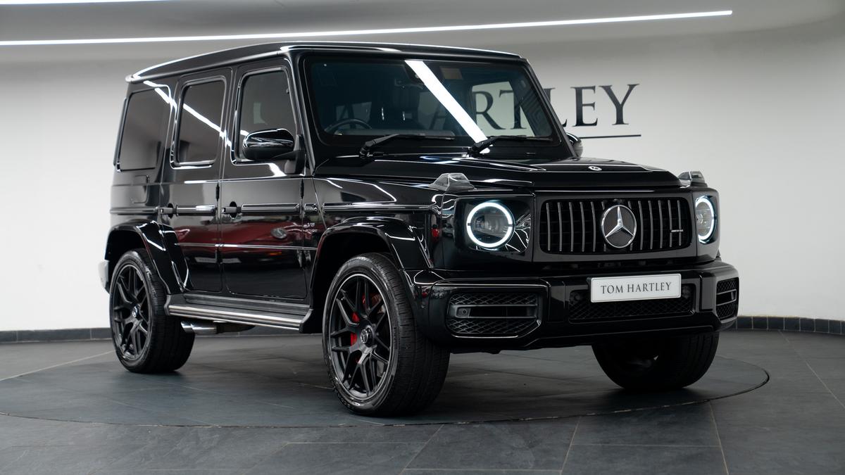 Used 2022 Mercedes-Benz G63 AMG Night Package Obsidian Black Metallic at Tom Hartley