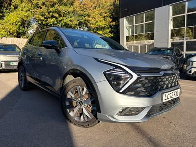 Used 2022 Kia Sportage 1.6 T-GDi ISG HEV GT-LINE S Lunar Silver at Kia Motors UK