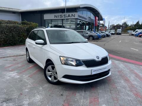 Used 2015 Skoda Fabia 1.2 TSI SE Estate 5dr Petrol DSG Euro 6 (s/s) (110 ps) White at West End Motors Bodmin