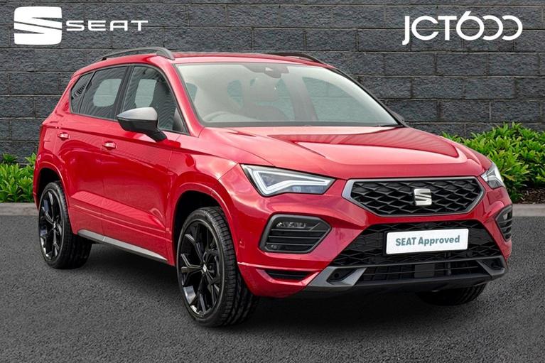 Used 2026 SEAT Ateca 1.5 TSI EVO FR Black Edition SUV 5dr Petrol DSG Euro 6 (s/s) (150 ps) Red at JCT600