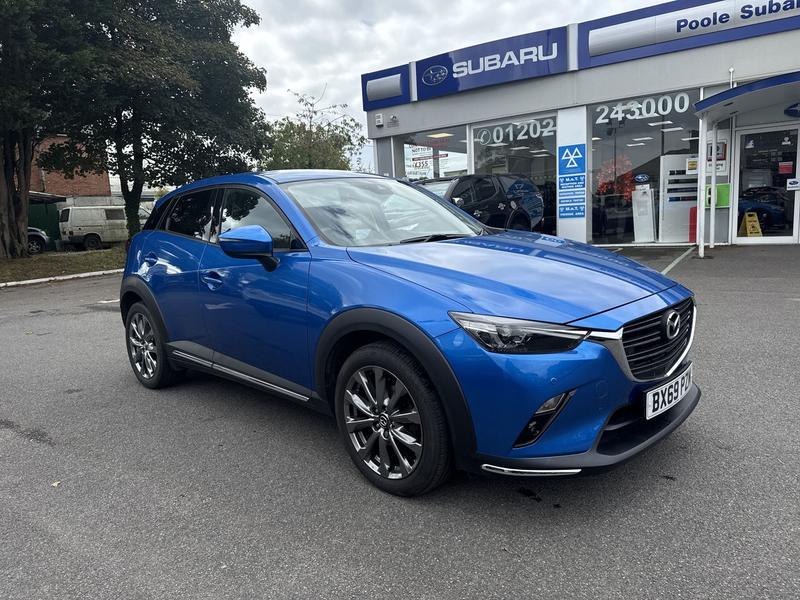 Used 2019 Mazda CX-3 2.0 SKYACTIV-G Sport Nav+ SUV 5dr Petrol Manual Euro 6 (s/s) (121 ps) at Poole Subaru