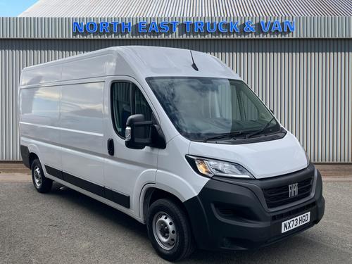 Used 2023 Fiat Ducato LH2 2.2 140PS White at North East Truck & Van