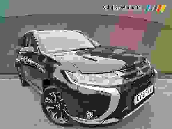 Used 2018 Mitsubishi OUTLANDER 2.0 PHEV GX5h 5dr Auto Black at Chippenham Motor Company