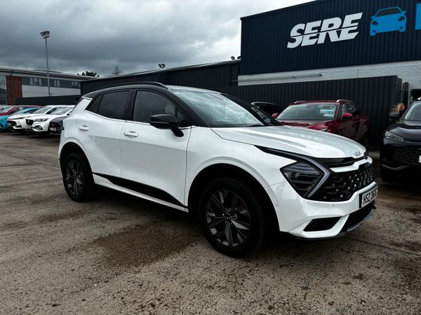 Used 2023 Kia SPORTAGE 1.6T GDi HEV GT-Line S 5dr Auto White at SERE Motors