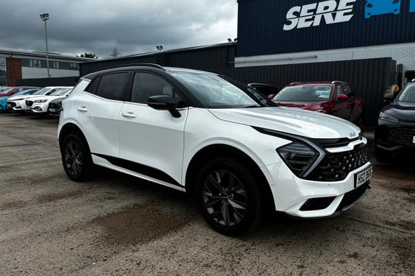 Used 2023 Kia SPORTAGE 1.6T GDi HEV GT-Line S 5dr Auto White at SERE Motors