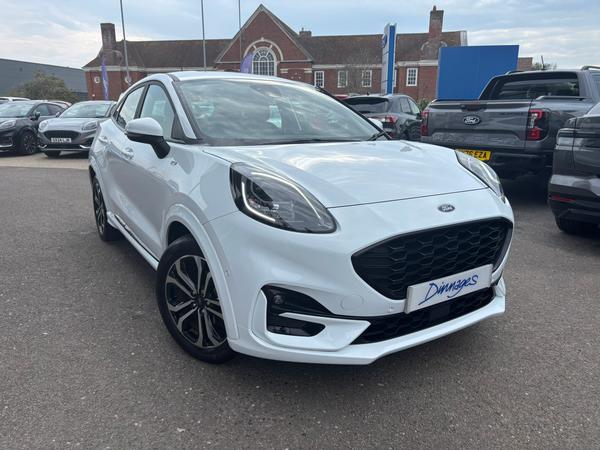Used 2022 Ford Puma 1.0T EcoBoost MHEV ST-Line SUV 5dr Petrol Hybrid DCT Euro 6 (s/s) (125 ps) at Dinnages