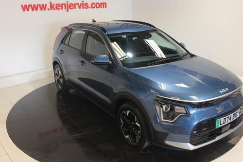 Used 2024 Kia Niro 64.8kWh 2 SUV 5dr Electric Auto (201 bhp) Blue at Ken Jervis