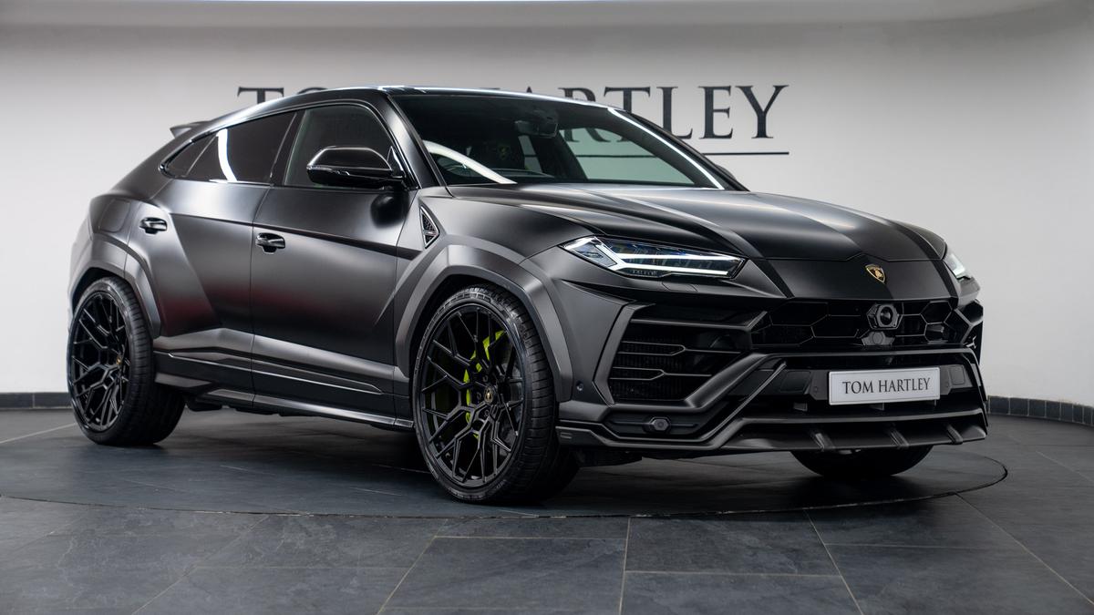 Used 2021 LAMBORGHINI Urus Graphite Capsule Urban Automotive Nero Nero Noctis Matte at Tom Hartley