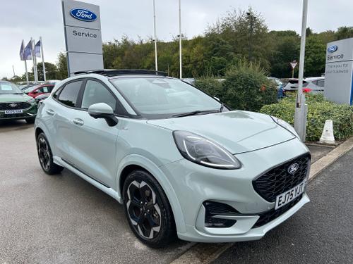 Used 2025 Ford Puma 1.0 MHEV ST-LINE X MILD HYBRID LOW MILEAGE MEGA SPEC Cactus Grey at Lawtons of Tadcaster