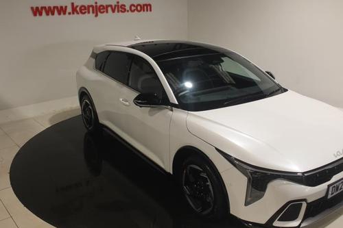 Used 2026 Kia K4 1.0 T-GDi MHEV GT-Line S Hatchback 5dr Petrol Hybrid DCT Euro 6 (s/s) (113 bhp) White at Ken Jervis