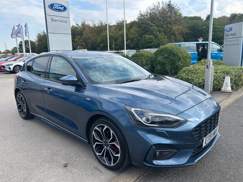 Used 2019 Ford Focus 1.5 ECOBOOST ST-LINE X 182PS Chrome Blue at Lawtons of Tadcaster