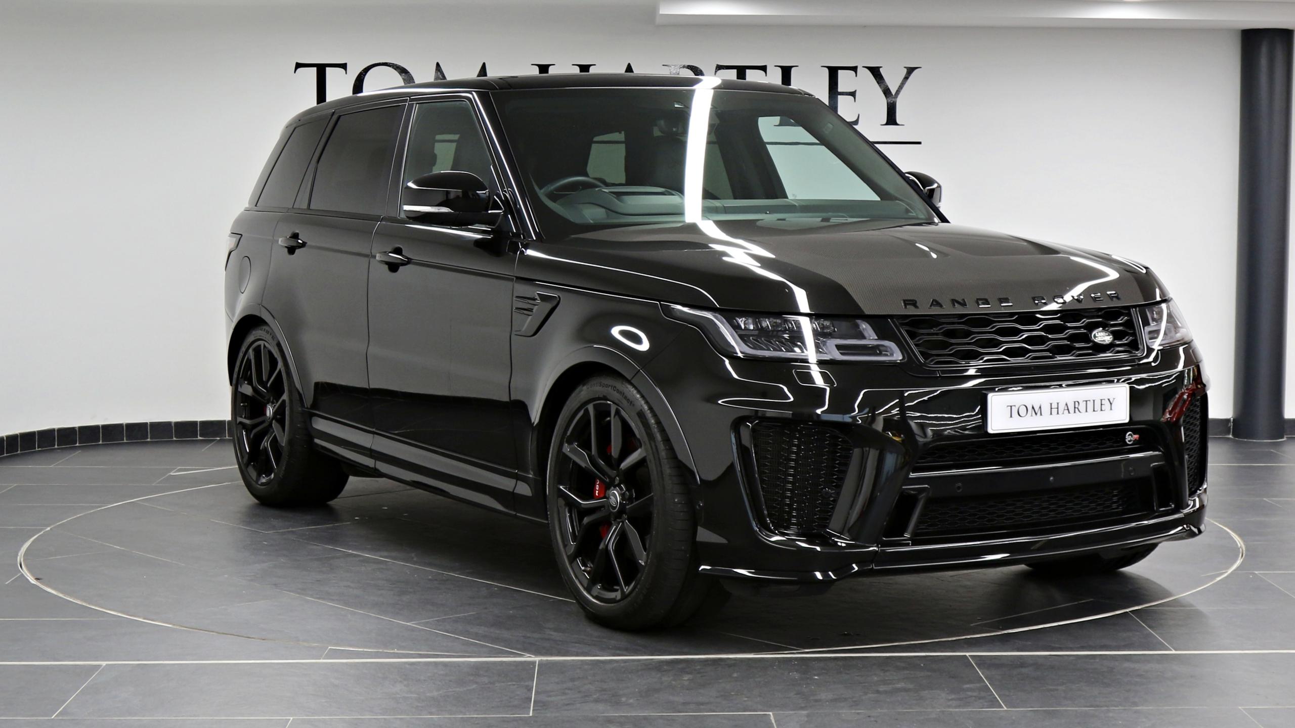 Range rover svr deals black