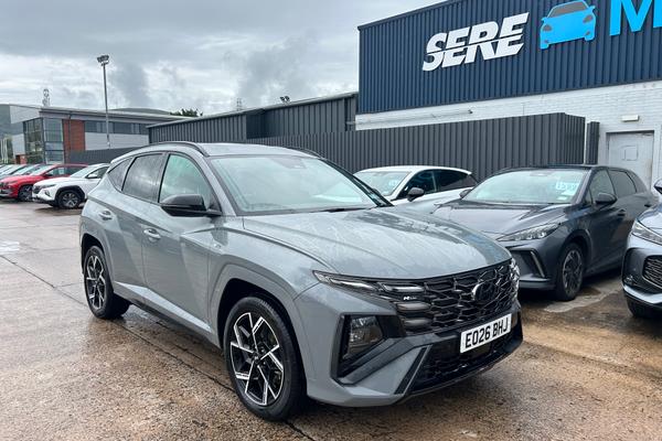 Used 2026 Hyundai TUCSON 1.6T 239 Hybrid N Line 5dr Auto Grey at SERE Motors