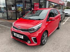 Kia Picanto 1.0 MPi GT-LINE in Chilli Red £10,000