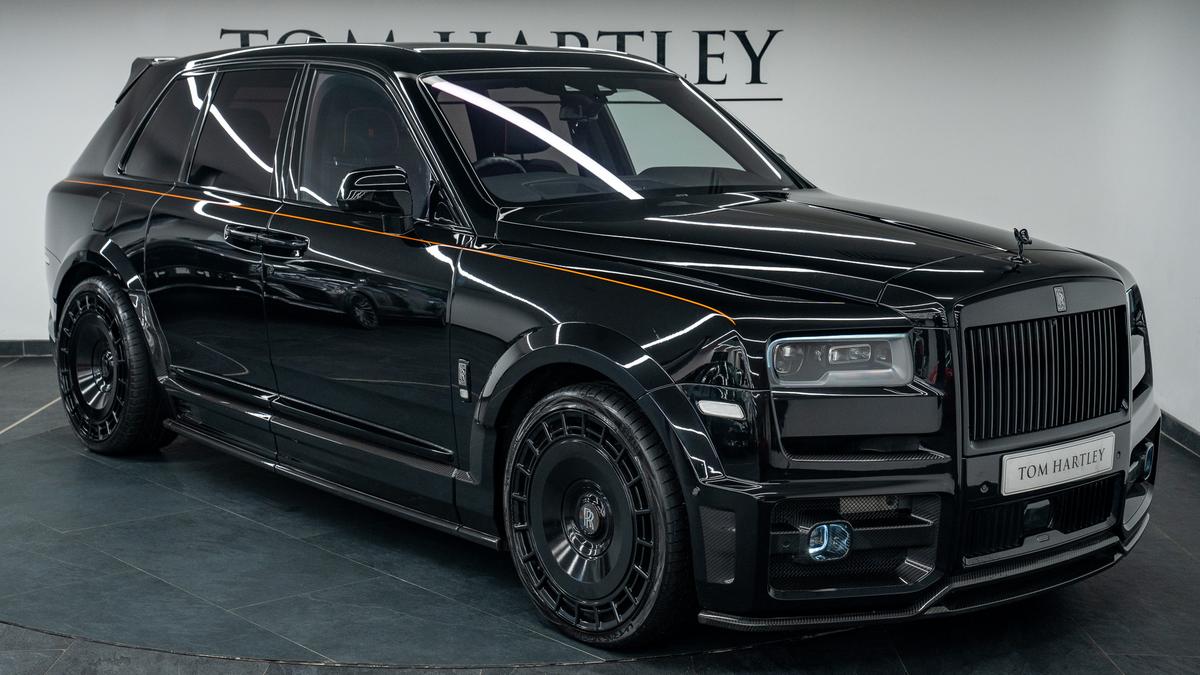 Used 2023 Rolls-Royce Cullinan 'Urban Widetrack' Diamond Black Metallic at Tom Hartley