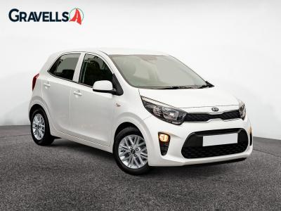 Used 2023 Kia PICANTO 1.0 DPi 2 Hatchback 5dr Petrol Manual Euro 6 (s/s) (66 bhp) clear white at Gravells