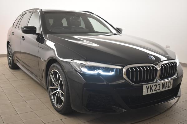Used 2023 BMW 5 SERIES 530e M Sport 5dr Auto Black at SERE Motors