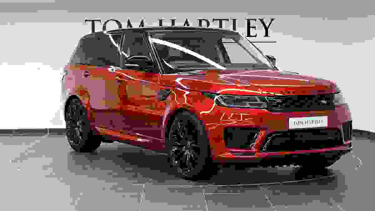 Used 2019 Land Rover RANGE ROVER SPORT SDV6 HSE DYNAMIC Firenze Red at Tom Hartley
