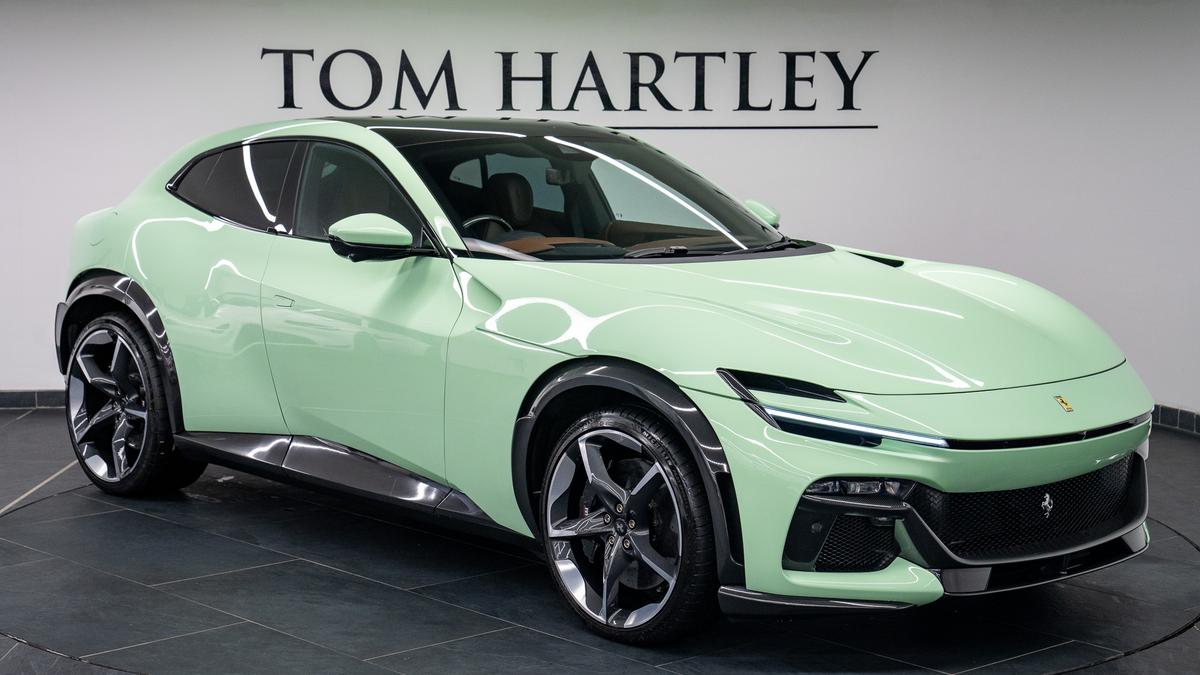 Used 2024 Ferrari Purosangue V12 Verde Pallido (Historical Colour) Duo-Layer at Tom Hartley