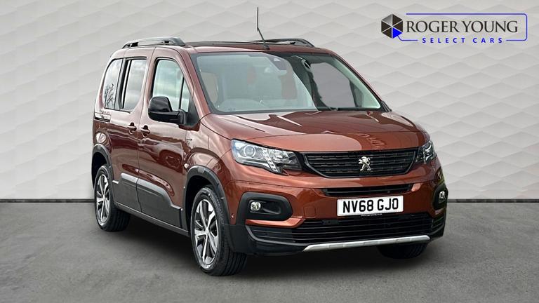 Used 2019 Peugeot Rifter 1.5 BlueHDi GT Line Standard MPV Bronze at Roger Young