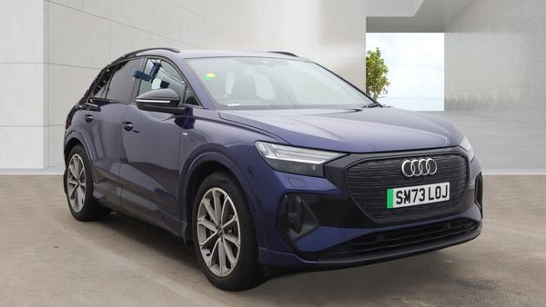 Used 2024 Audi Q4 150kW 40 82.77kWh Edition 1 5dr Auto Blue at SERE Motors