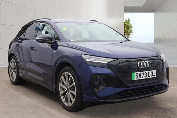 Used 2024 Audi Q4 150kW 40 82.77kWh Edition 1 5dr Auto Blue at SERE Motors