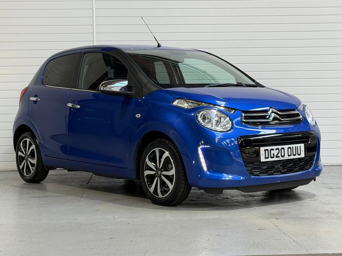 Used 2020 Citroen C1 1.0 VTi Flair Hatchback 5dr Petrol Manual Euro 6 (s/s) (72 ps) Blue at Gravells