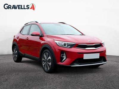 Used 2023 Kia STONIC 1.0 T-GDi 2 SUV 5dr Petrol Manual Euro 6 (s/s) (99 bhp) blaze red at Gravells