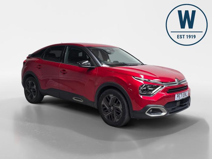 Used 2021 Citroen C4 1.2 PureTech Shine Plus Hatchback 5dr Petrol EAT8 Euro 6 (s/s) (130 ps) Red at Windsors of Wallasey
