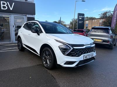 Used 2023 Kia Sportage 1.6  T-GDi ISG HEV GT-LINE S Fusion White at Kia Motors UK