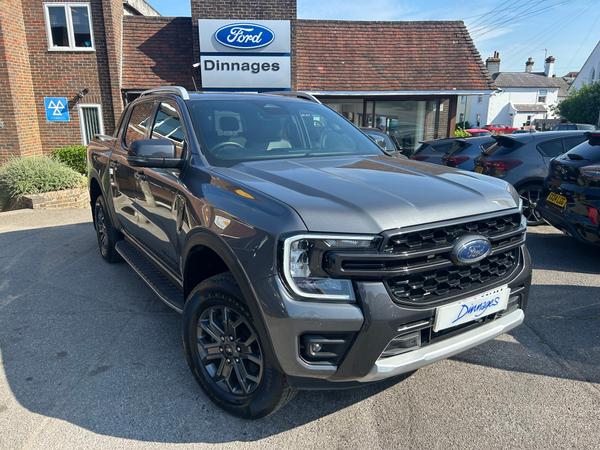 Used 2024 Ford Ranger 2.0 TD EcoBlue Wildtrak Pickup Double Cab 4dr Diesel Auto 4WD Euro 6 (s/s) (205 ps) at Dinnages