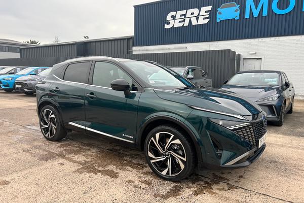 Used 2024 Nissan QASHQAI 1.5 E-Power Tekna+ 5dr Auto Green at SERE Motors