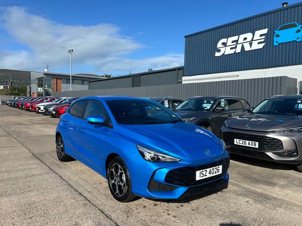 Used 2024 MG Motor UK MG3 1.5 Hybrid Trophy 5dr Auto Blue at SERE Motors