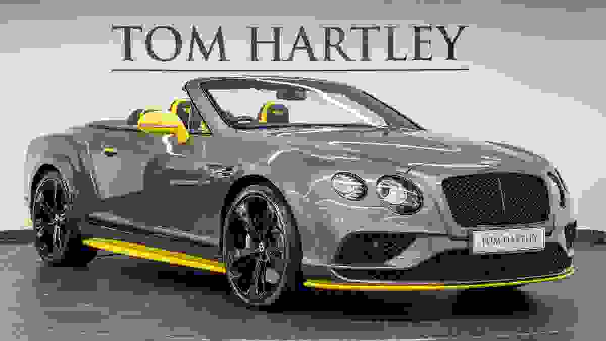 Used 2017 Bentley Continental GTC V8 S Black Edition Granite/Cyber Yellow at Tom Hartley
