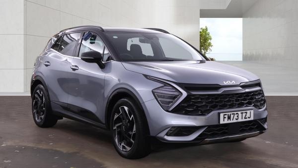 Used 2023 Kia SPORTAGE 1.6T GDi 48V ISG GT-Line S 5dr DCT Silver at SERE Motors