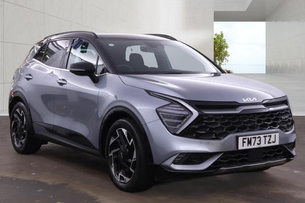 Used 2023 Kia SPORTAGE 1.6T GDi 48V ISG GT-Line S 5dr DCT Silver at SERE Motors