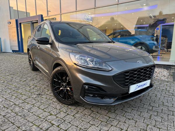 Used 2023 Ford Kuga 1.5T EcoBoost Black Package Edition SUV 5dr Petrol Manual Euro 6 (s/s) (150 ps) Magnetic Grey at Dinnages