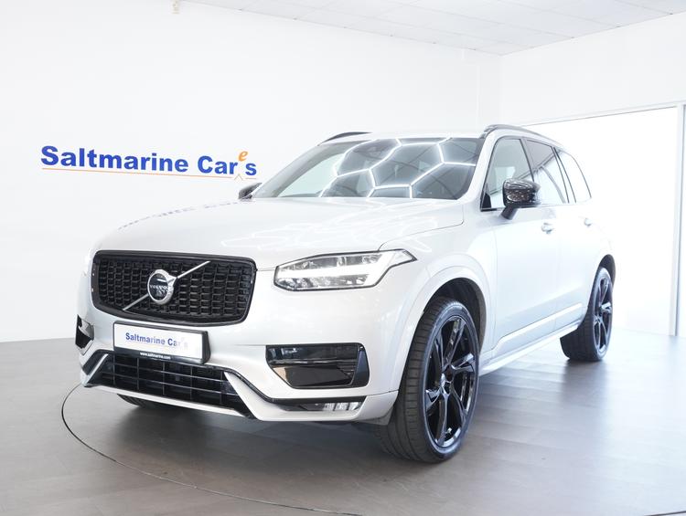 Used 2022 Volvo XC90 2.0 B5 MHEV R-Design SUV 5dr Petrol Hybrid Auto 4WD Euro 6 (s/s) (250 ps) Silver at #sitename#