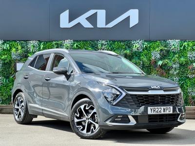 Used 2022 Kia Sportage 1.6 T-GDi ISG HEV 3 Penta Metal at Kia Motors UK